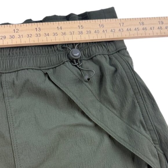 Athleta Trekkie Parachute Pants Olive Green Size 14 - Picture 13 of 13